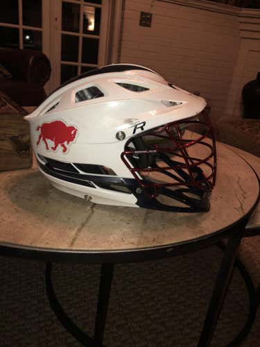 Red white and blue R