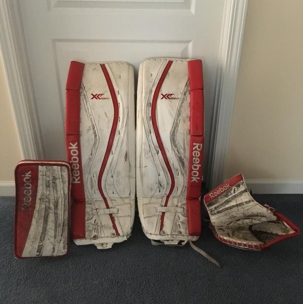 Reebok Leg Pads And Gloves
