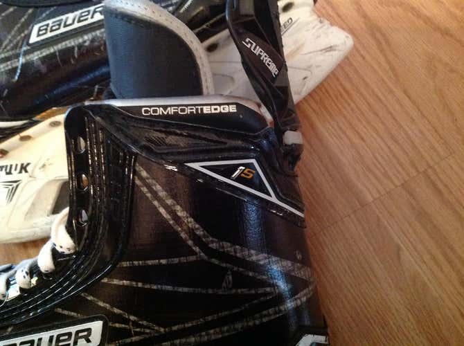 Bauer 1S Skates with superfeet and step steel