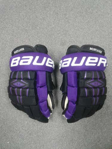 New Bauer Nexus Team Gloves - Mustangs