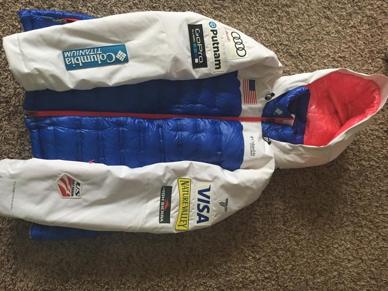 US Ski Team Columbia Titanium Heatzone 1000 Turbodown Women's XLarge