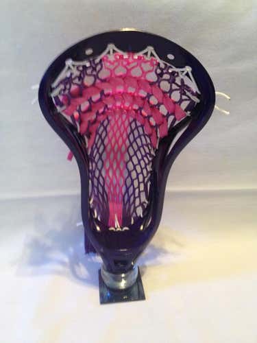 "New" Vipr1 dyed purple head with dyed purple/pink semi soft mesh and pink shooters