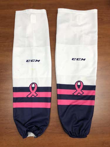 CHL Exclusive Breast Cancer Game Socks (Pack of 5 Pairs)