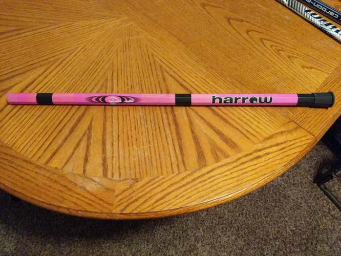 Neon pink harrow shaft