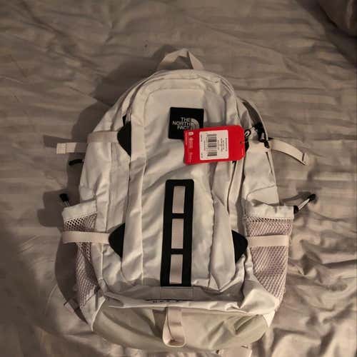 North Face White Backpack. New With Tags.