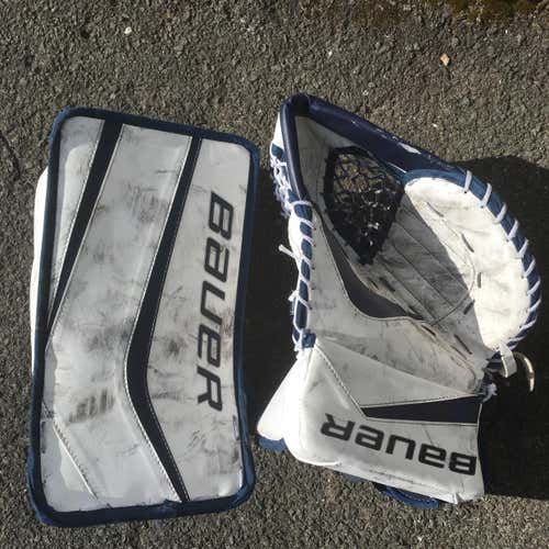 Bauer Reactor Glove And Blocker