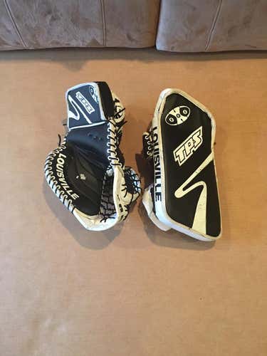 Louisville TPS Goalie Glove & Blocker Regular Junior set