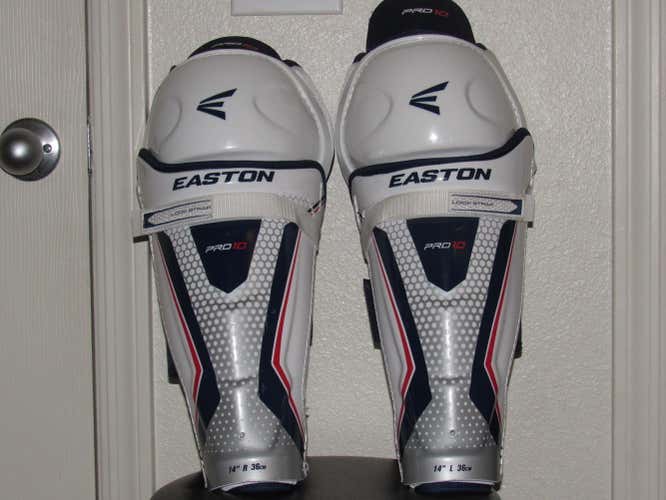 Easton Pro 10 Sr Shin Pads 14"