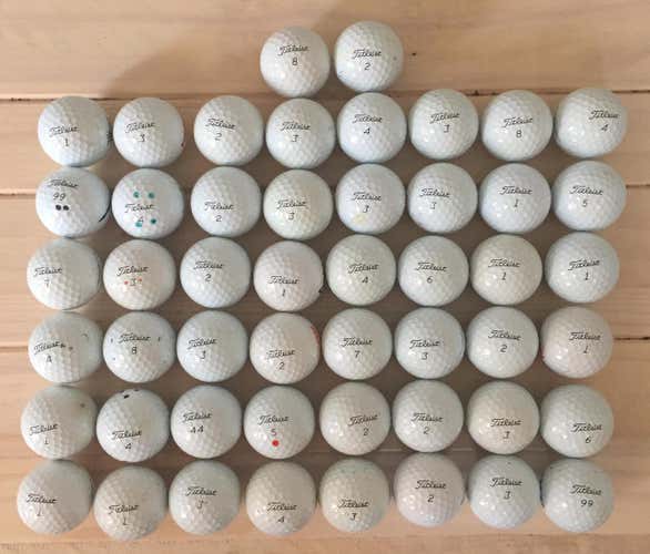 50 Titleist ProV1 Golf Balls (AAAA Quality)