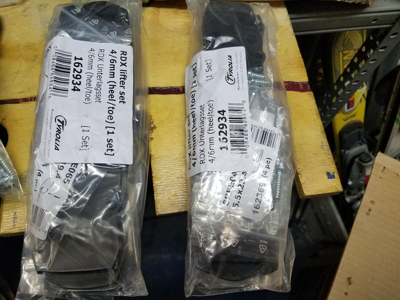 New Fischer RDX Lifter set for Z series Bindings lifters 4/6 mil/set of 5