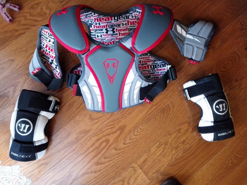 Under Armour Spectre Lacrosse Shoulder Pads+ pair of arm pads