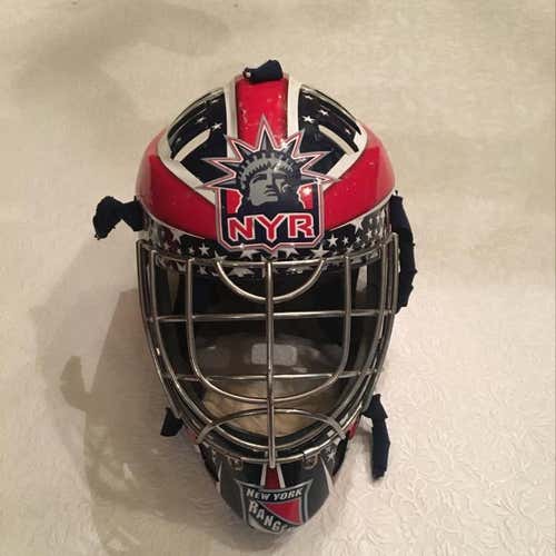 NHL New York Rangers Franklin Goalie Street Hockey Mask Open To Negotiation