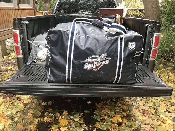 Windsor Spitfires Pro stock hockey bag