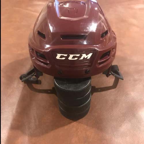CCM Resistance Pro Stock Helmet Maroon