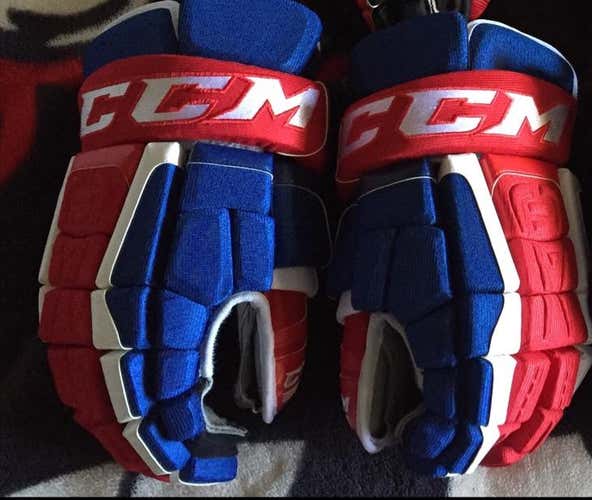 Montreal Canadiens Pro Stock Pro Return CCM U+CL Gloves