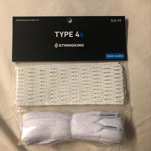 StringKing Semi-hard Type 4x Lacrosse Mesh