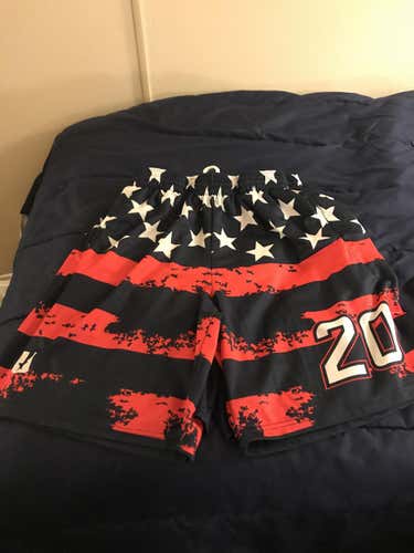 USA Themed Lacrosse Shorts