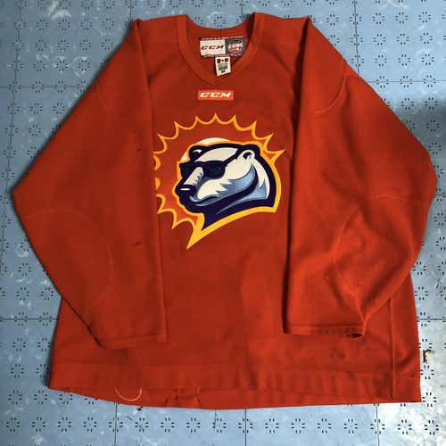 For @BlackTendy69 Orlando Solar Bears Jersey & QC Mallards Crest