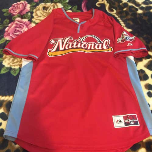 Majestic Size 54 2009 Fielder All Star Jersey