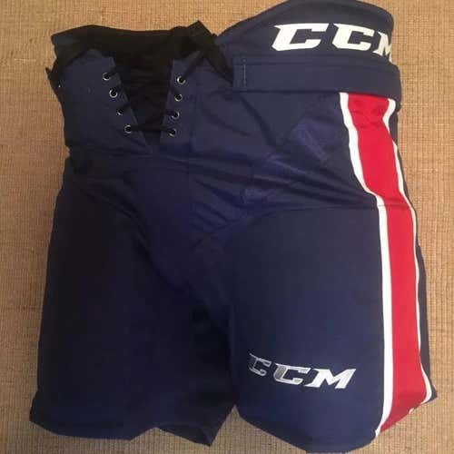 New Pro Sock CHL WHL Spokane Chiefs CCM HP30CH Hockey Pants Medium RARE $250 Retail