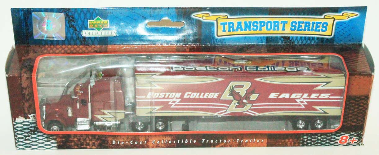 BOSTON COLLEGE EAGLES NCAA SPORTS 1:80 DIECAST TRUCK TRAILER TOY VEHICLE 2007 NEW