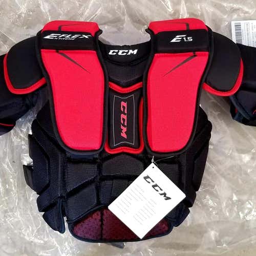 New CCM Extreme Flex Shield E1.5 Youth Goalie Chest Protector