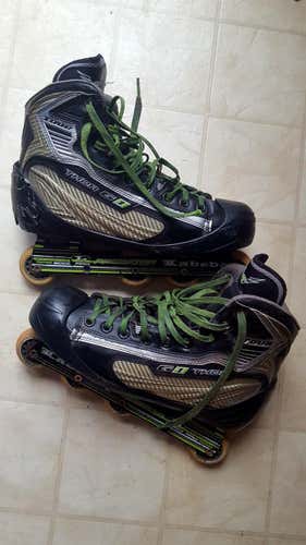 Tour G1 Thor Inline/Roller/Dek Hockey Goalie Skates Senior Size 12