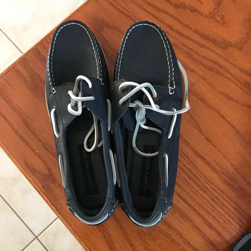 Tommy Hilfiger Boat Shoes Navy Size 9