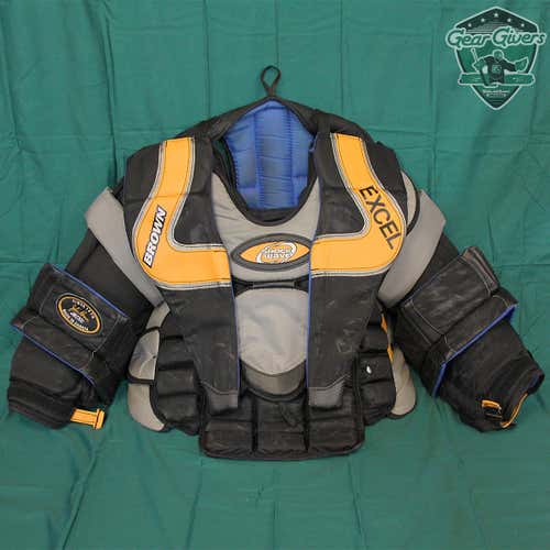 Brown Shockwave JB2300 Goalie Chest Protector Senior Large