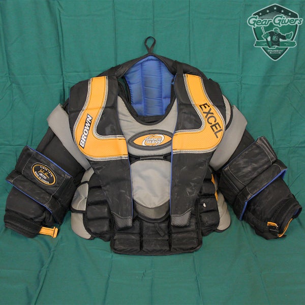 Brown Shockwave JB2300 Goalie Chest Protector Senior Large