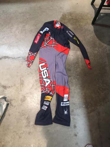 Large Spyder US Ski Team Speed Suit in Great Shape