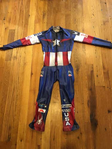 2018 US Ski Team Captain America Speed Suit- Used twice- Size XL- Regular