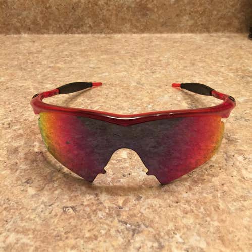Red Oakley M Frame Sunglasses