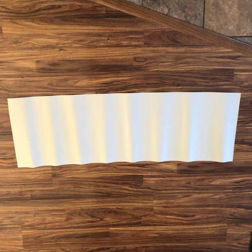 White Goalie Padskinz Sheet 49" x 15"