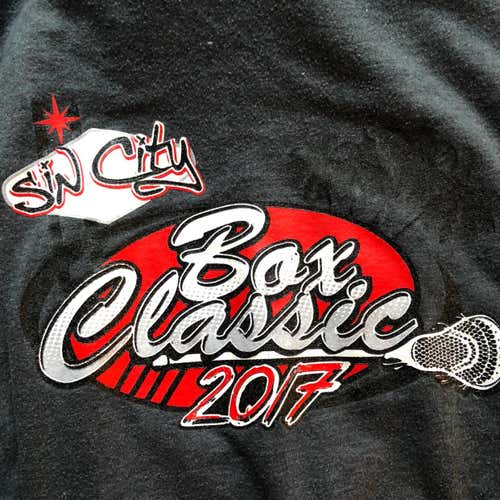 Sin City Box Classic 2017 Tournament T Shirt(XL)(Gray)(Used)