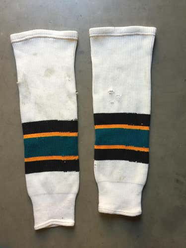 Bauer Sharks knit hockey socks size small