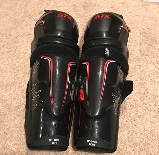 STX HPR 1.1 15” Shin Guards Brand New In Bag - 934