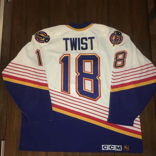 St. Louis Blues Tony Twist Authentic CCM Jersey