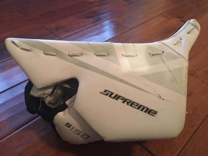 Bauer Supreme S150 Goalie Blocker and One.5 Regular Junior Glove