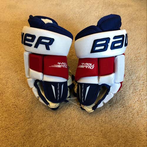 Like New Bauer 4 Roll Pro 14” Red/white/blue