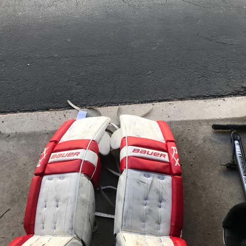 Bauer RX8 Goalie Pads.