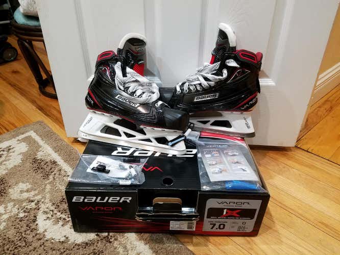 Bauer Vapor 1X Goalie Skates Senior Size 7
