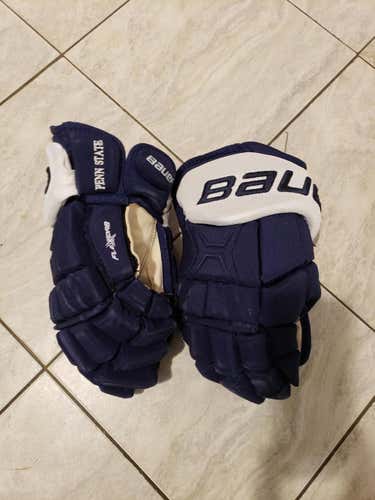 Bauer MX3 Penn State gloves, 13s but fit like 14s. Super rare