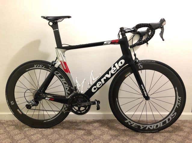 2014 Cervelo S5 Ultegra Reynolds R6 Carbon Wheelset 58cm