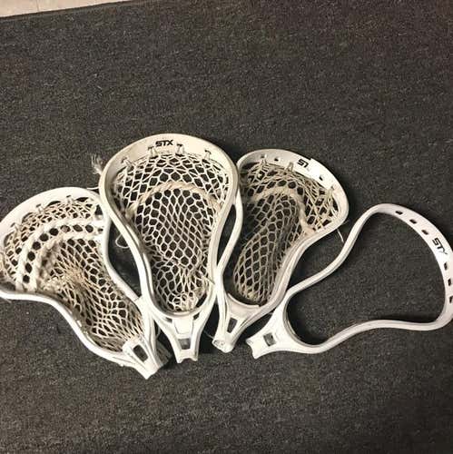 4 White Broken Heads