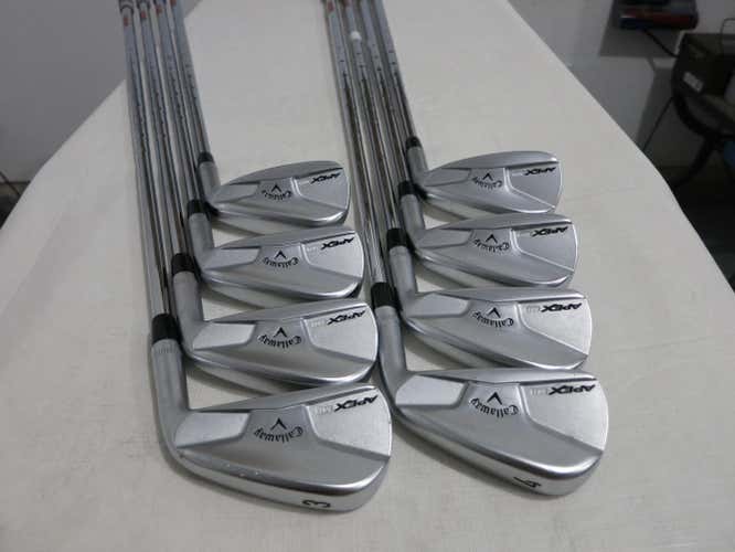 Callaway Apex MB Iron Set - 3-PW - KBS Tour-V 110 Stiff Steel -0.5" Short - MINT