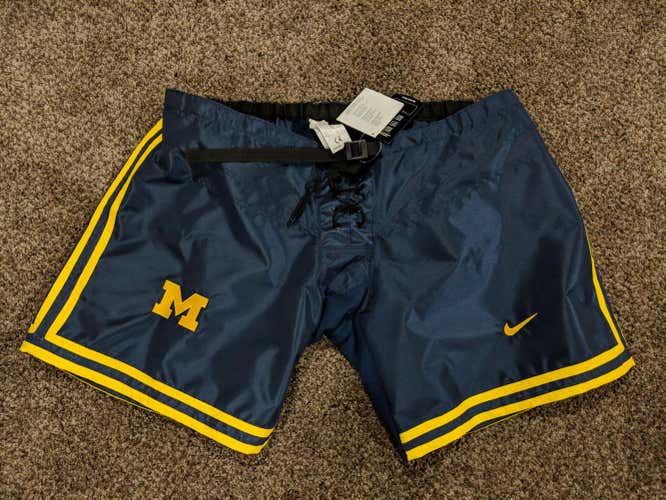 Pro stock University of Michigan hockey shell