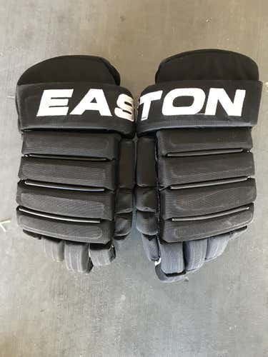 Black Easton 4 ROLL PRO Gloves Senior 14"