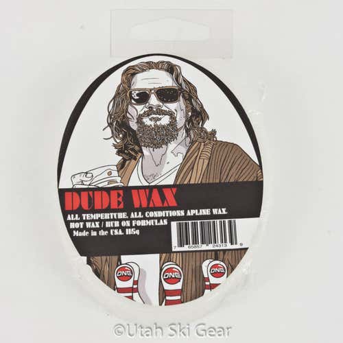 One Ball Jay Shape Shifter Dude Universal Snowboard Ski Wax - Smells like Old...