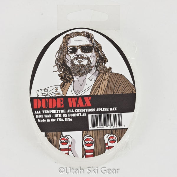 One Ball Jay Shape Shifter Dude Universal Snowboard Ski Wax - Smells like Old...